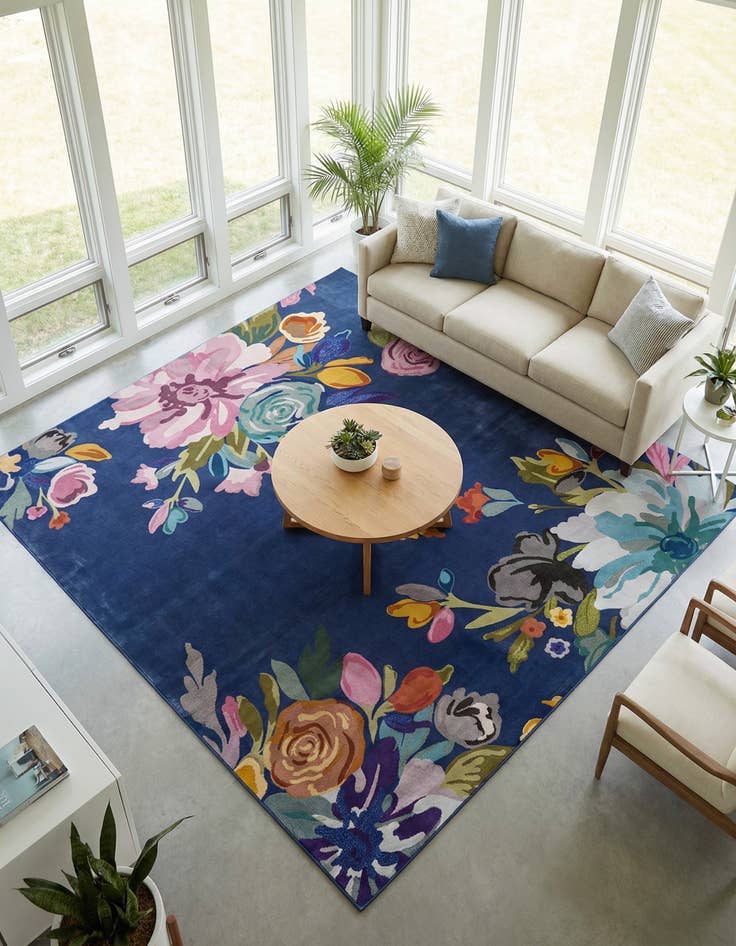 Detail image of 10' x 10' Blossom Square Rug