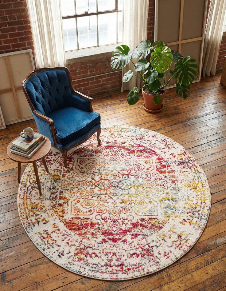 Detail image of  6' x 6' Arlington Round Rug