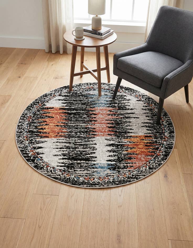 Detail image of 3' 3 x 3' 3 Aramis Round Rug