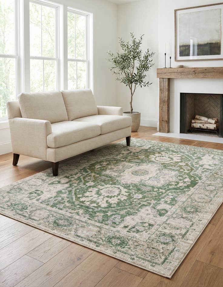 Detail image of 5' x 8' Madeline Vintage Rug