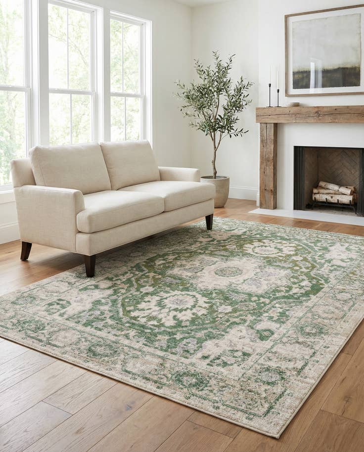 Detail image of 5' x 8' Madeline Vintage Rug