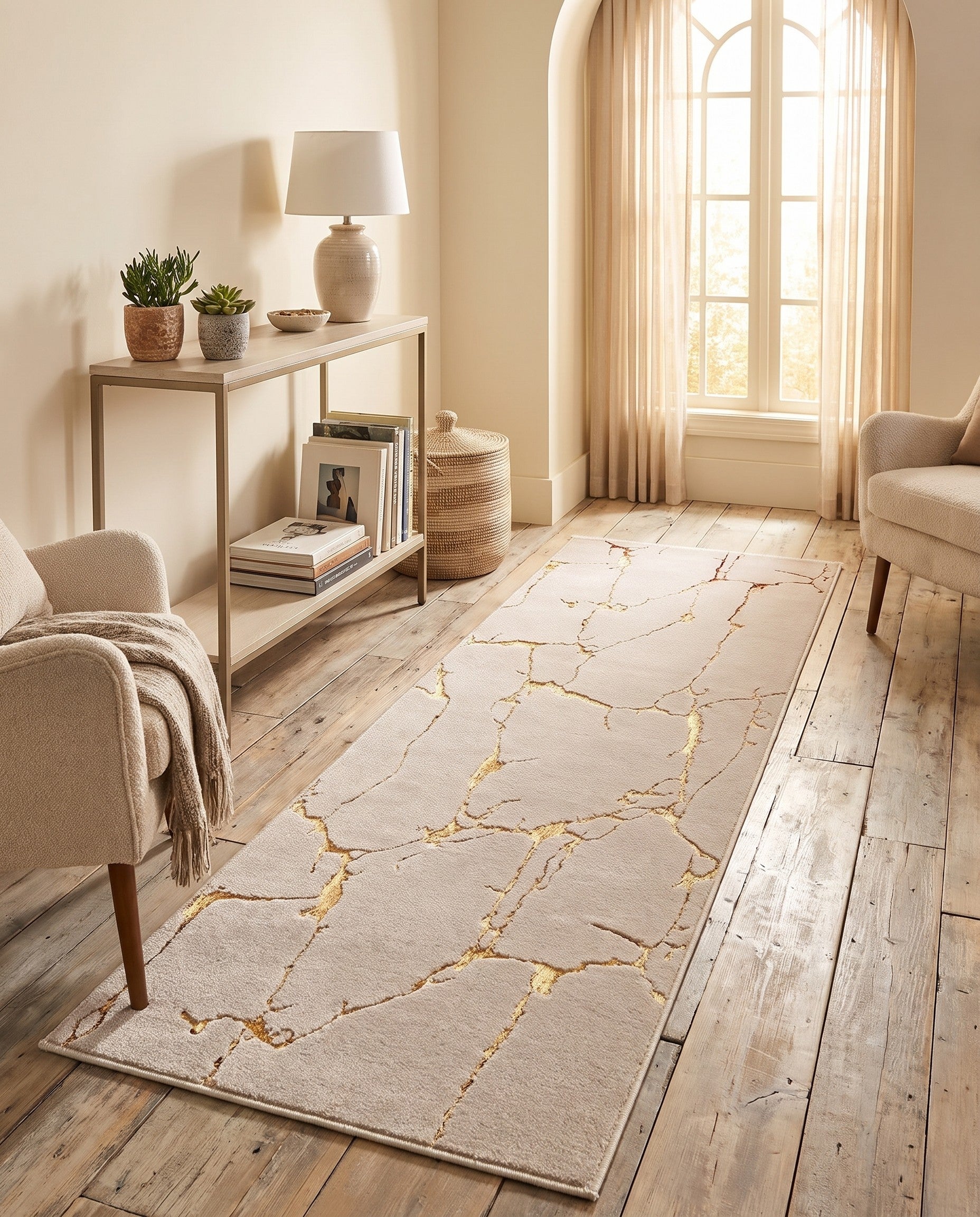 2' x 5' Vogue Geo Runner Rug