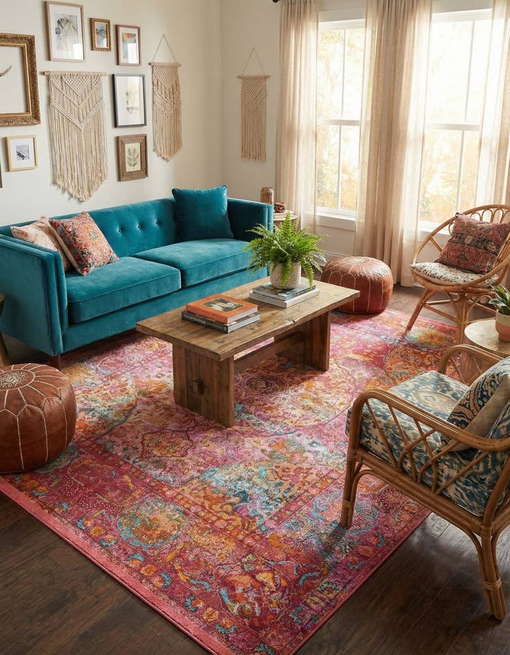 Detail image of 8' x 10' Santiago Rug