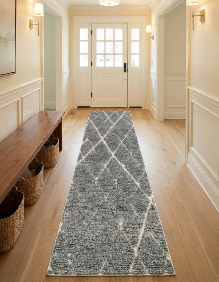 Detail image of 2' x 8' Atlas Moroccan Wool Runner Rug