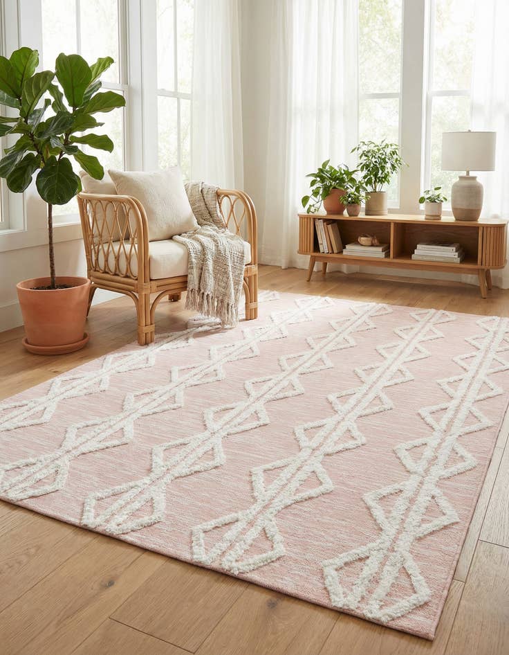 Detail image of 6' 4 x 9' Sabrina Soto Casa Palma Rug