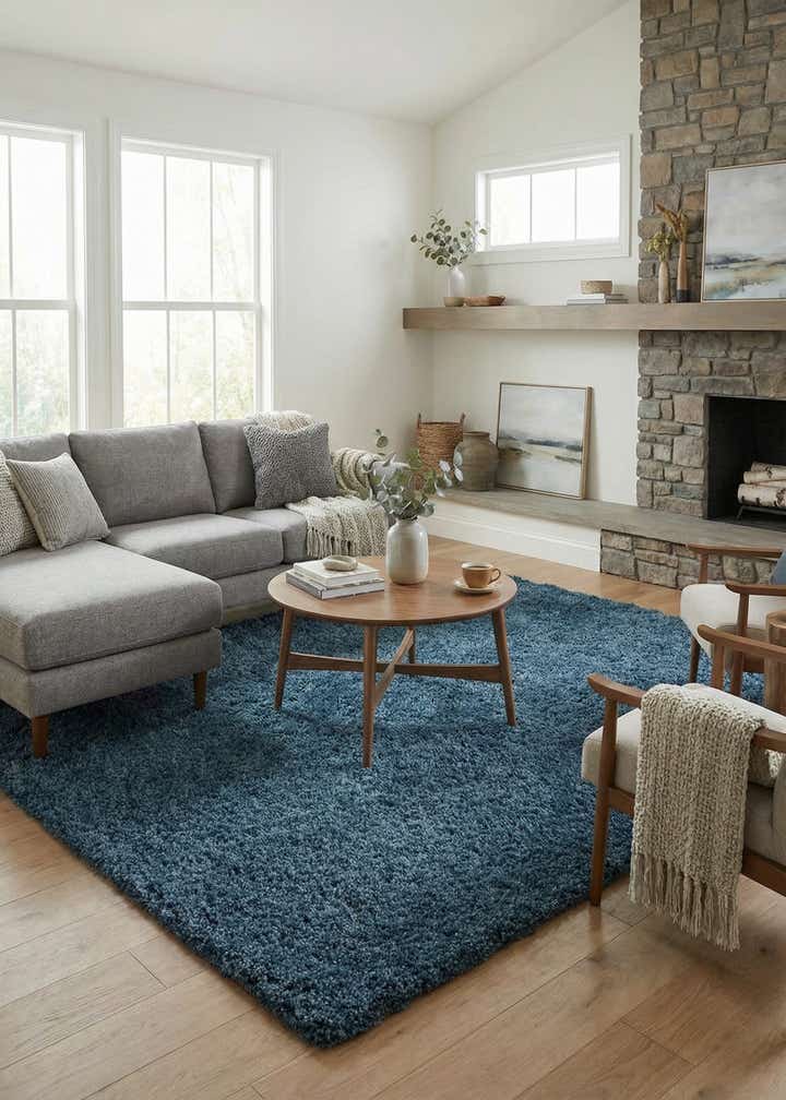 7' 7 x 11' Zermatt Shag Rug