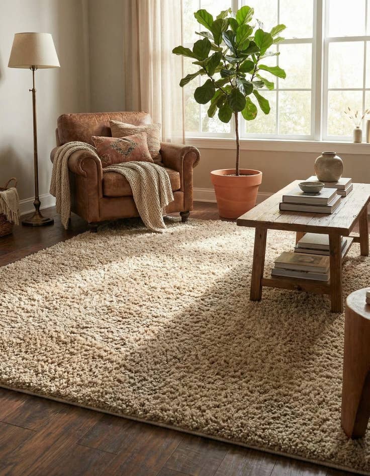 Detail image of 9' x 12' 4 Everyday Shag Rug