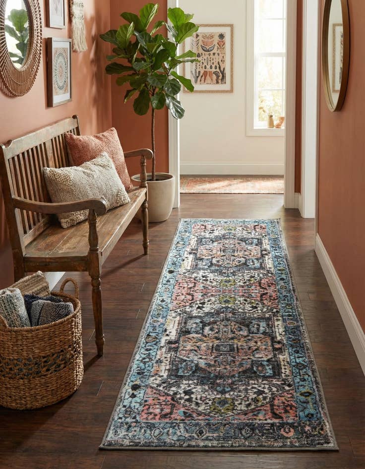 Detail image of 2' 2 x 6' Medina Runner Rug