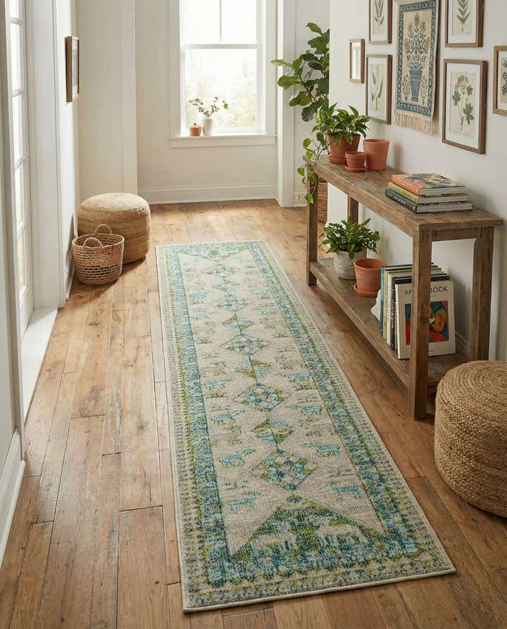 2' x 8' Washable Mesa Runner Rug