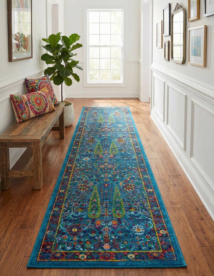 Detail image of 2' 7 x 10' Calypso Runner Rug