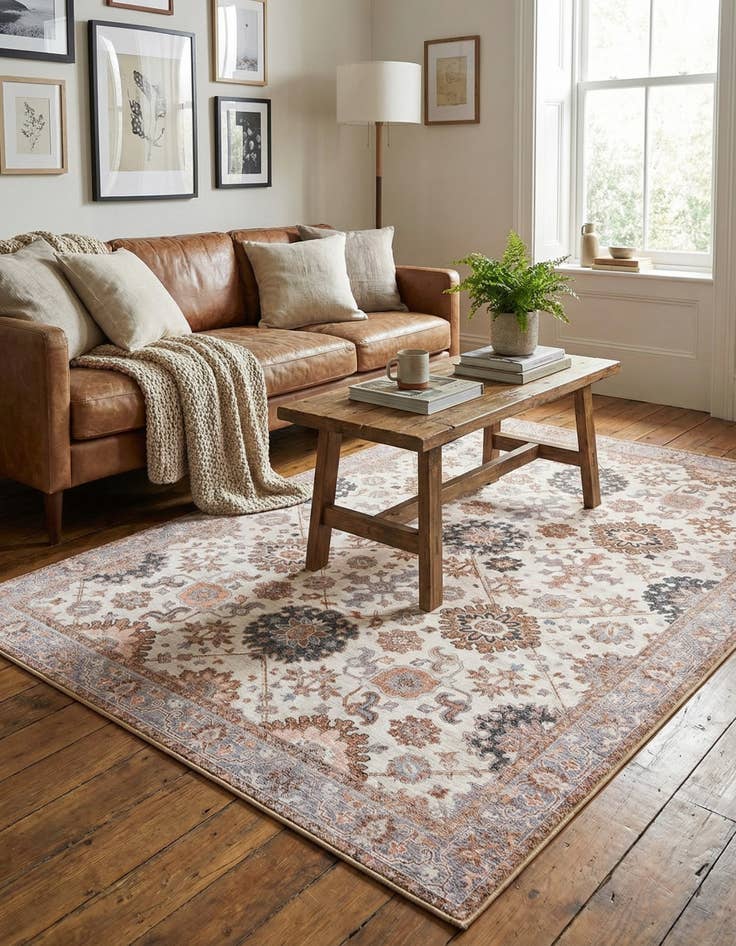 Detail image of 6' 1 x 9' Timeless Rug