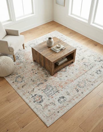 7' x 7' Madeline Vintage Square Rug