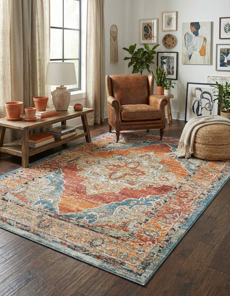 Detail image of 6' x 9' Isabella Rug