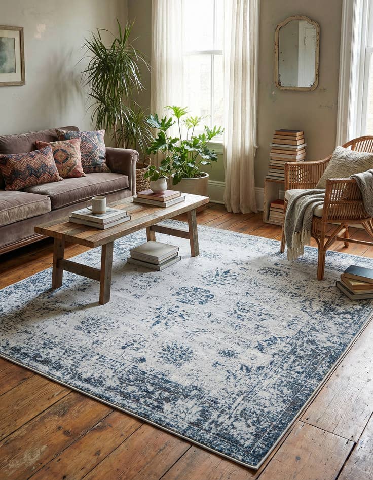 Detail image of 7' 10 x 7' 10 Monaco Square Rug