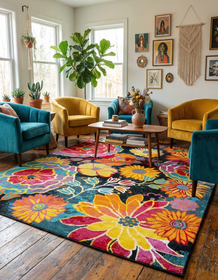 Detail image of 10' x 14' Tuscany Rug