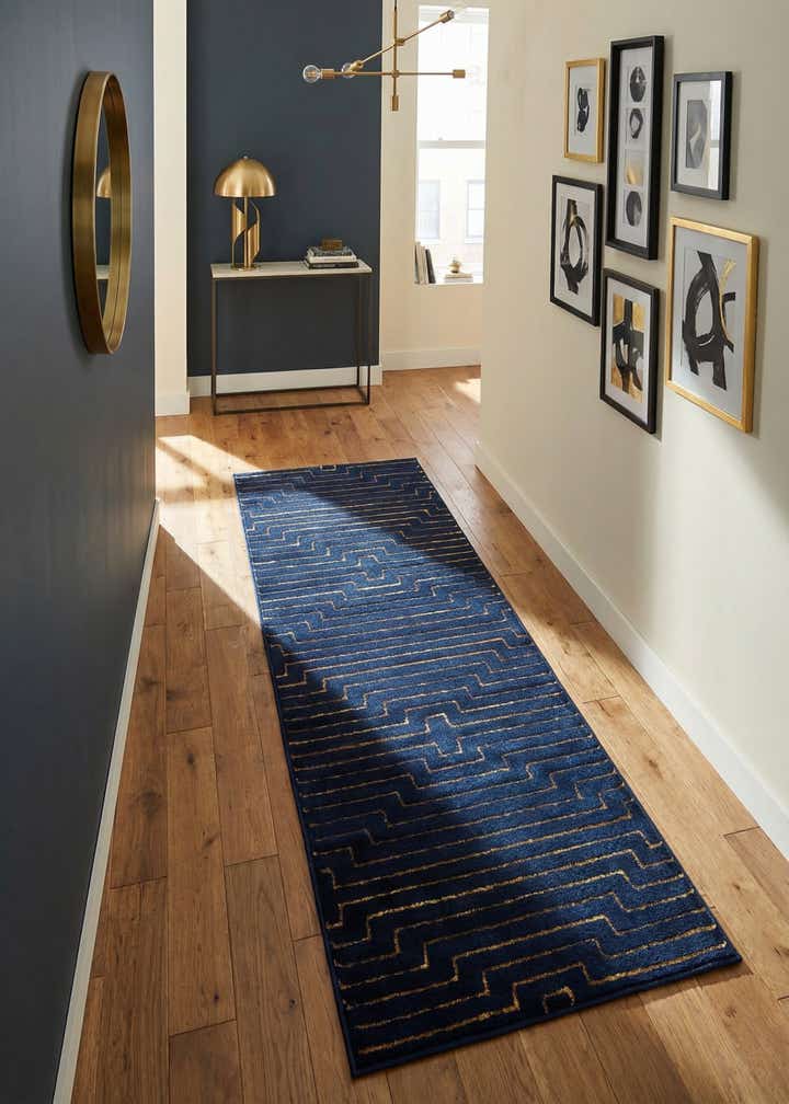 2' x 6' Vogue Geo Runner Rug