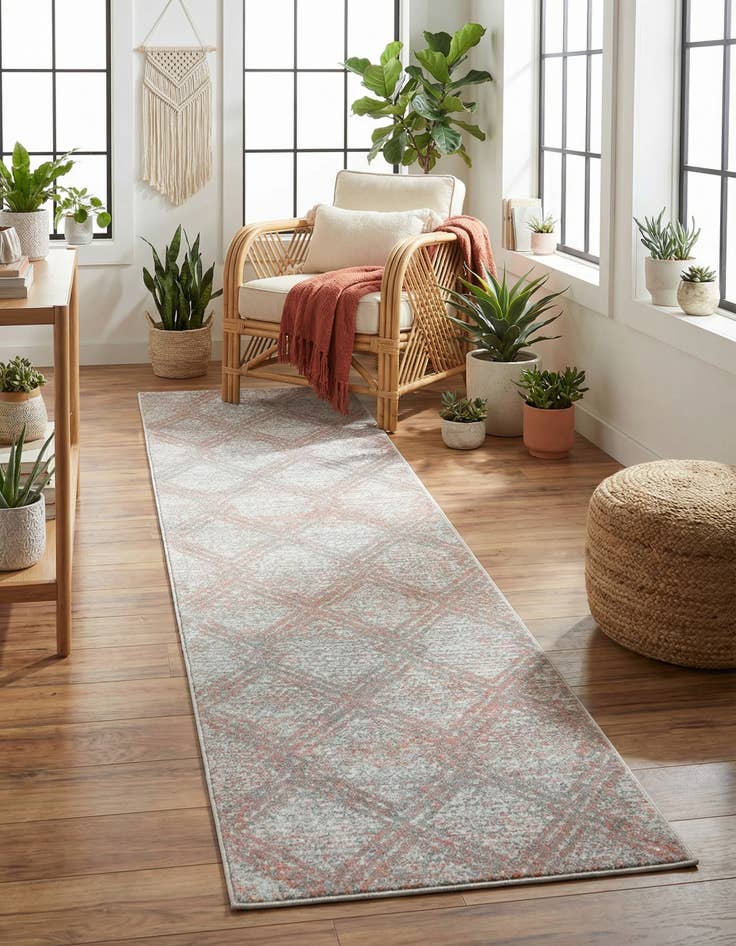 Detail image of 2' x 8' Kamala Washable Runner Rug