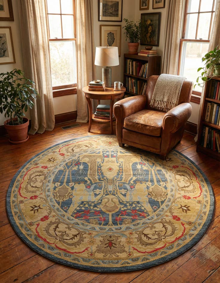 Detail image of 8' x 8' Sara Round Rug