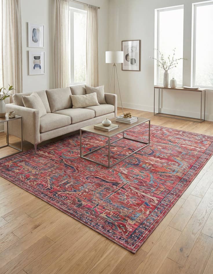 Detail image of 7' 10 x 10' Washable Maahru Rug