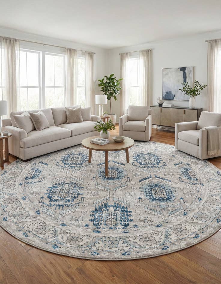 Detail image of  10' x 10' Nyla Round Rug