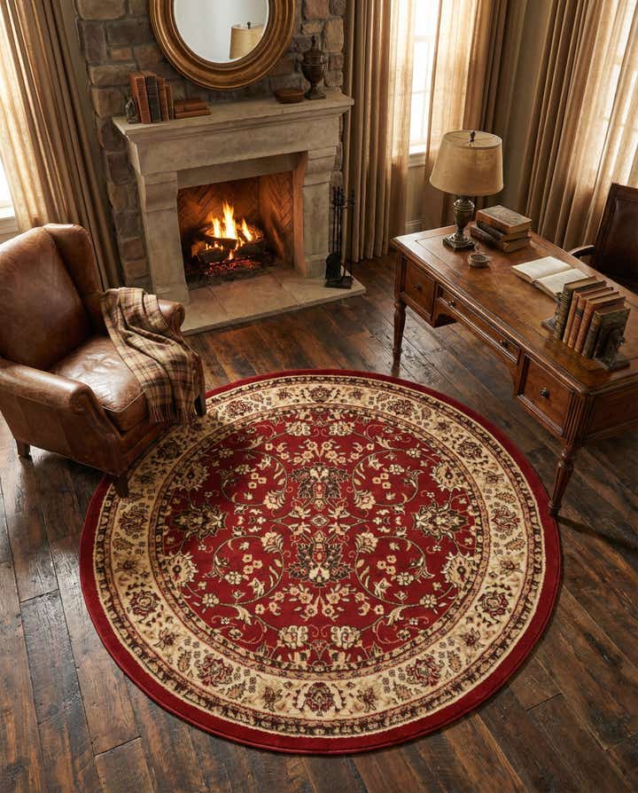 6' x 6' Yasmin Round Rug