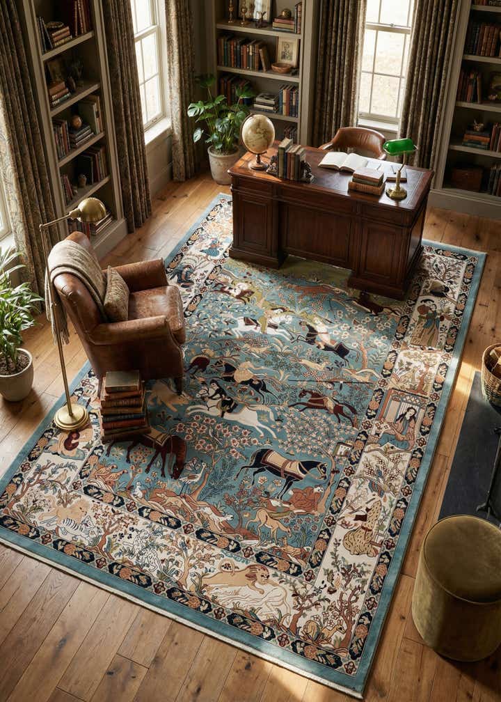 10' x 14' Nain Design Rug
