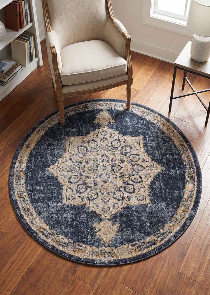 4' x 4' Arcadia Round Rug