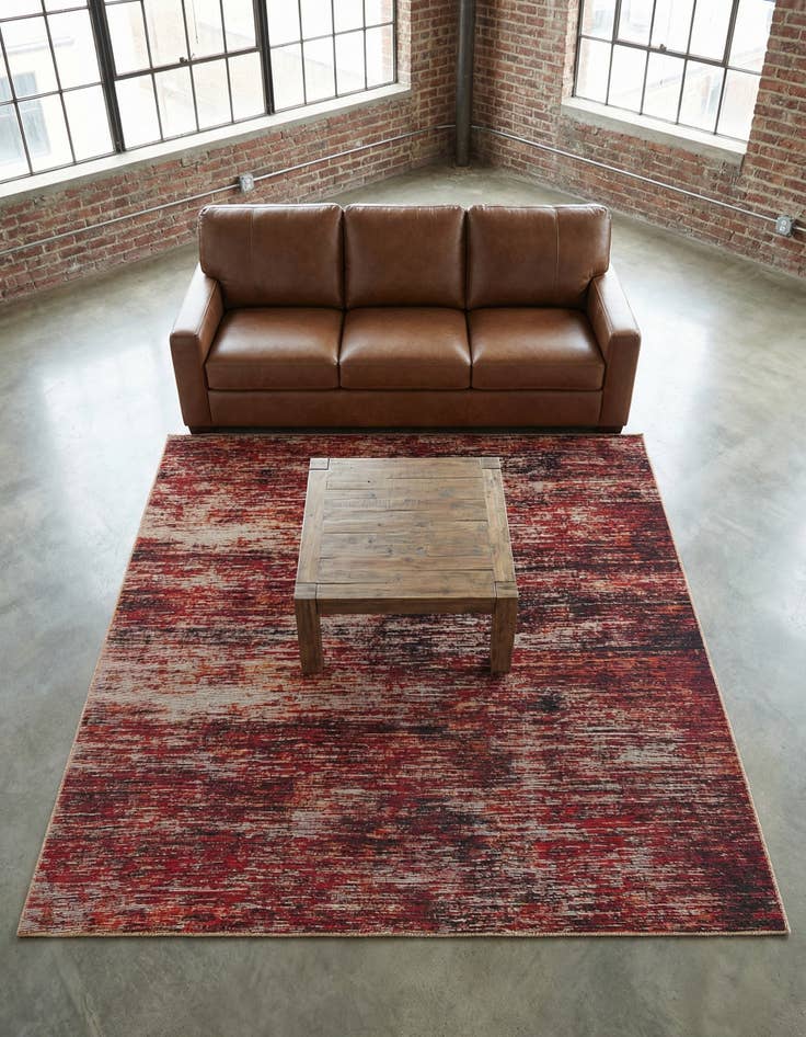 Detail image of  7' 7 x 7' 7 Asha Square Rug