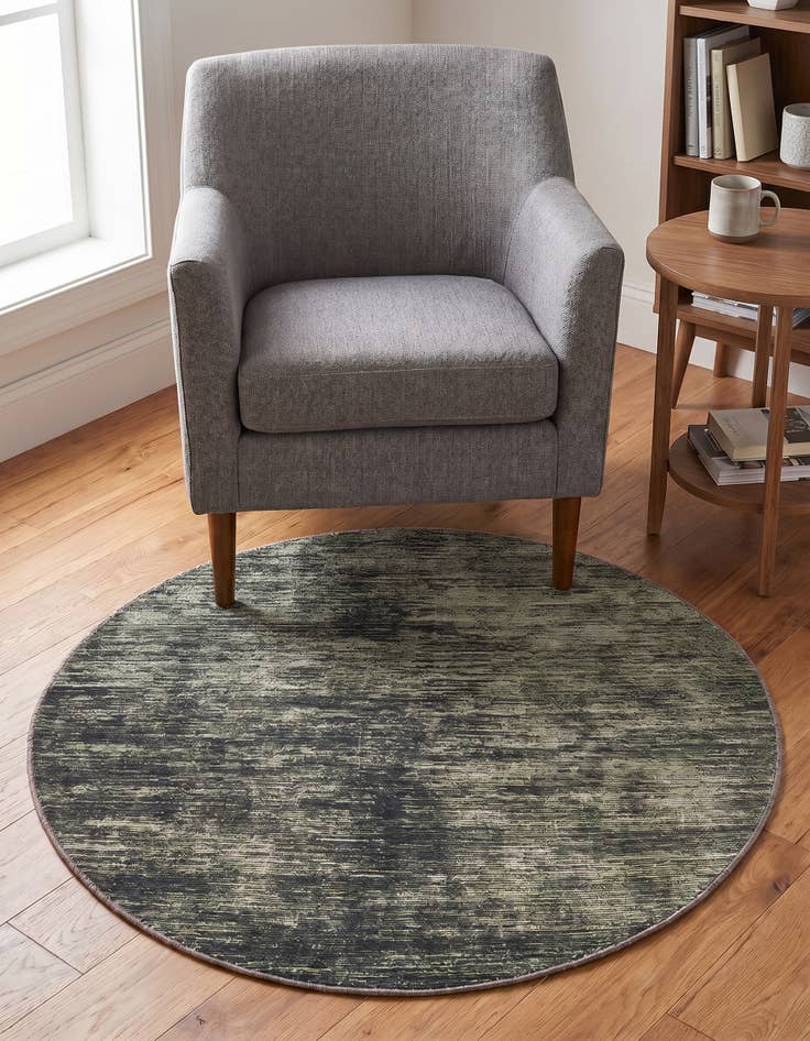 Detail image of 3' 6 x 3' 6 Asha Round Rug