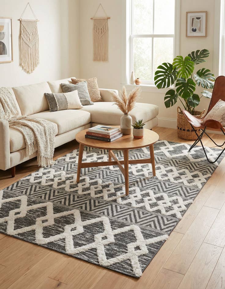 Detail image of 6' 4 x 9' Sabrina Soto Casa Valencia Rug