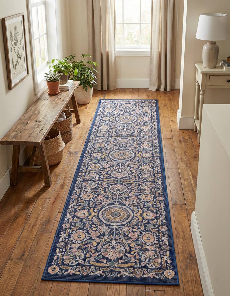 Detail image of 2' x 8' Blossom Runner Rug