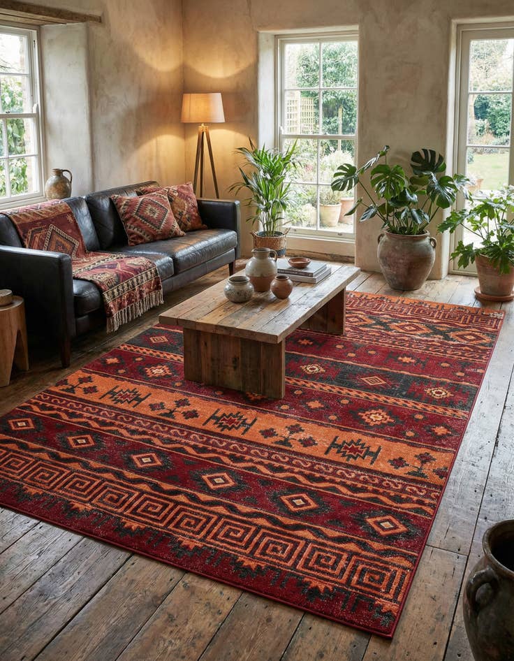 Detail image of 7' 1 x 10' Lucerne Rug