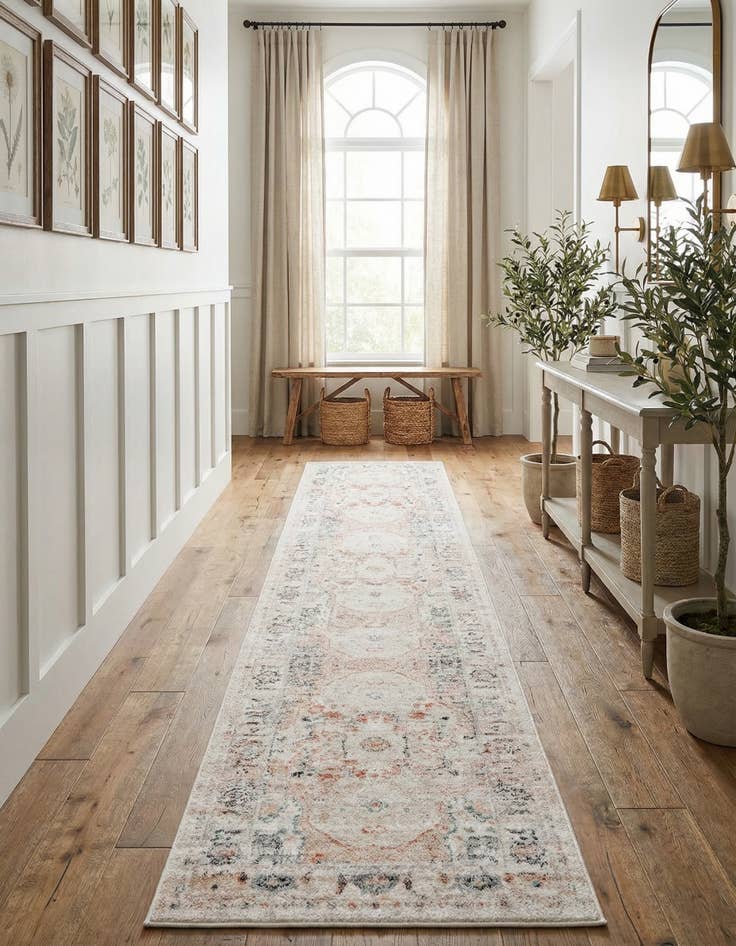 Detail image of 3' x 16' Madeline Vintage Runner Rug