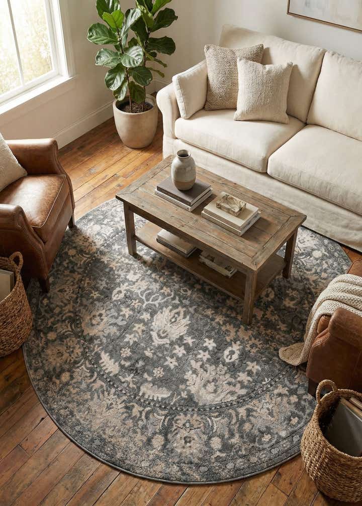 7' x 7' Oregon Round Rug