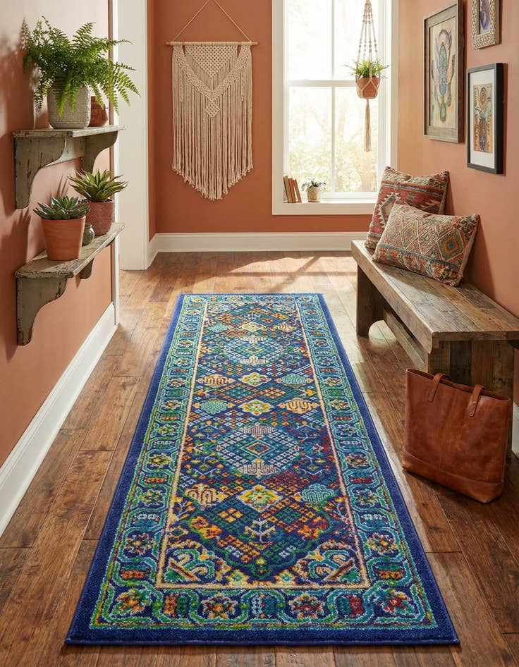 Detail image of 2' x 6' Calypso Runner Rug