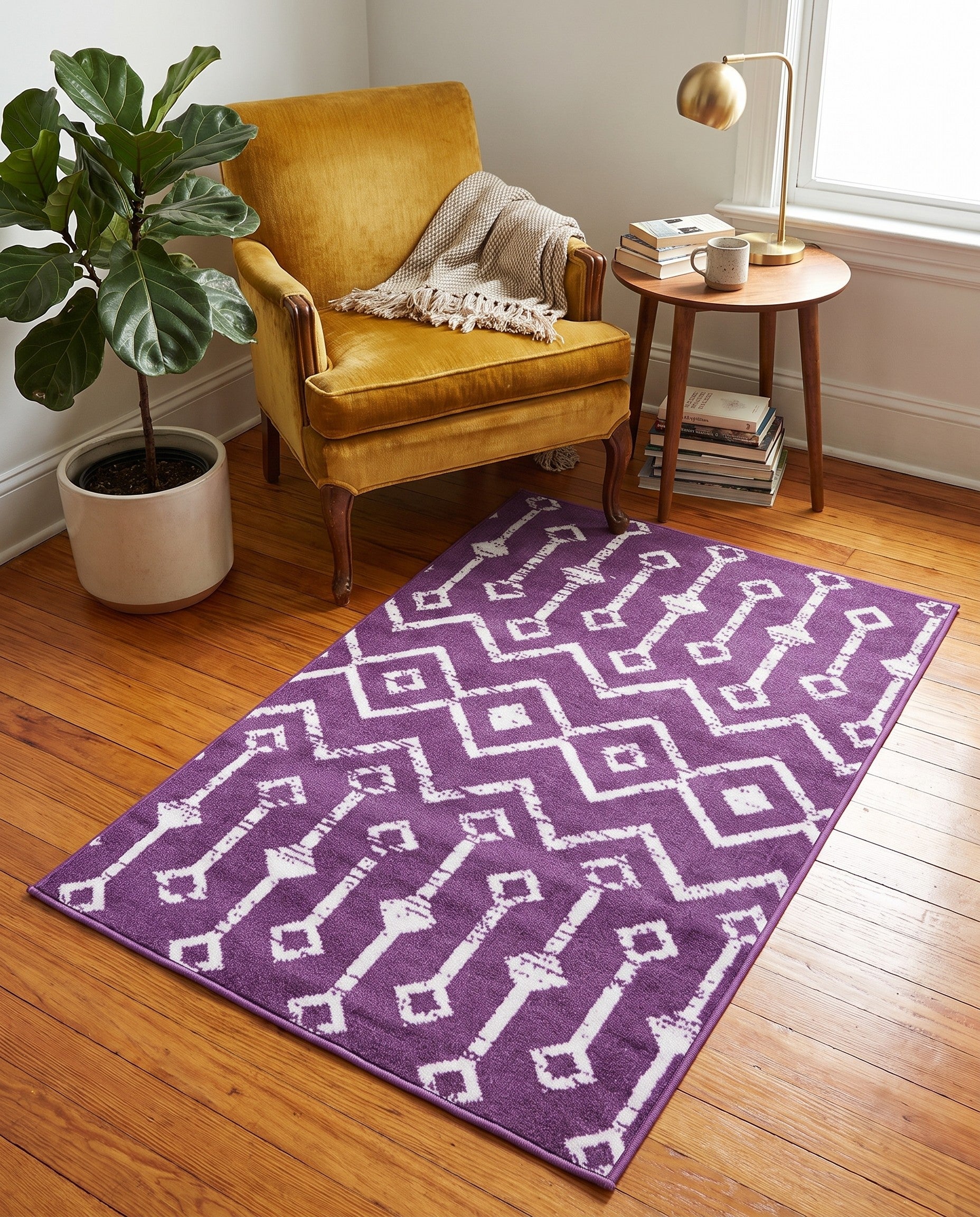 2' x 3' Kasbah Trellis Rug