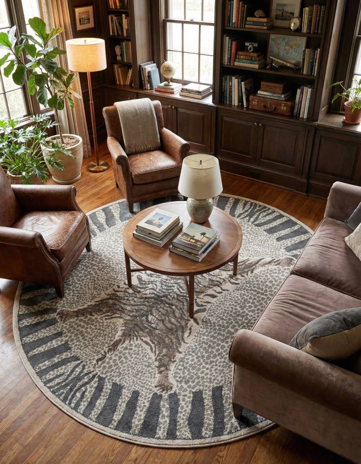 Detail image of  7' 10 x 7' 10 Savannah Round Rug