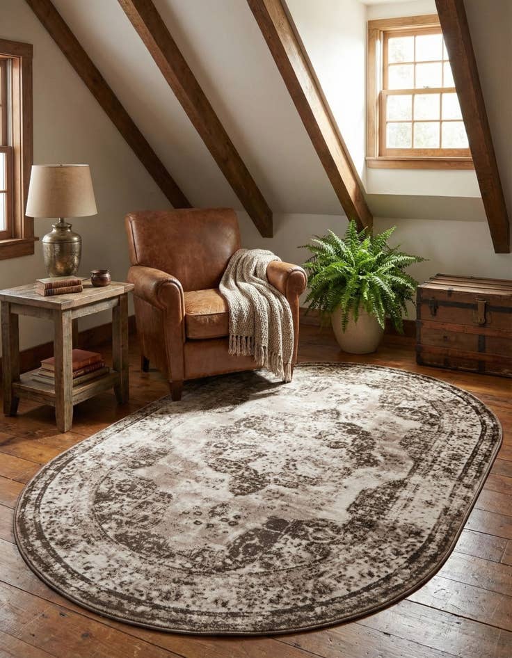 Detail image of 5' 3 x 8' Monte Carlo Oval Rug