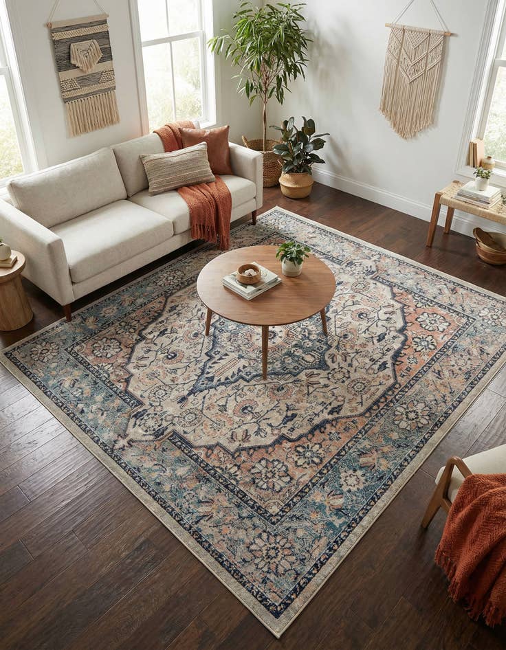 Detail image of 7' 10 x 7' 10 Lola Square Rug