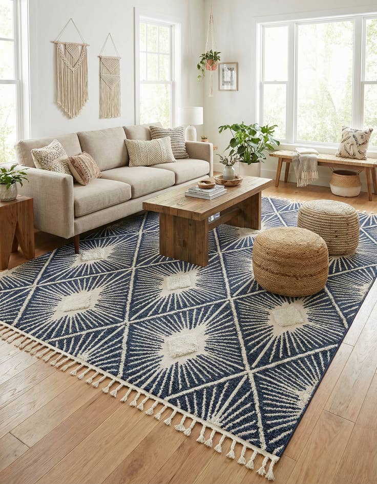 Detail image of 7' 10 x 11' Boho Rug