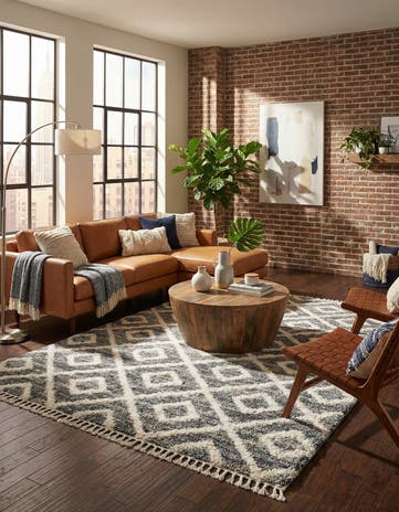 9' x 12' 2 Athena Shag Rug