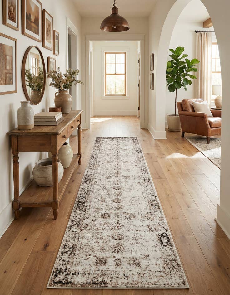 Detail image of 2' 7 x 12' Monaco Runner Rug