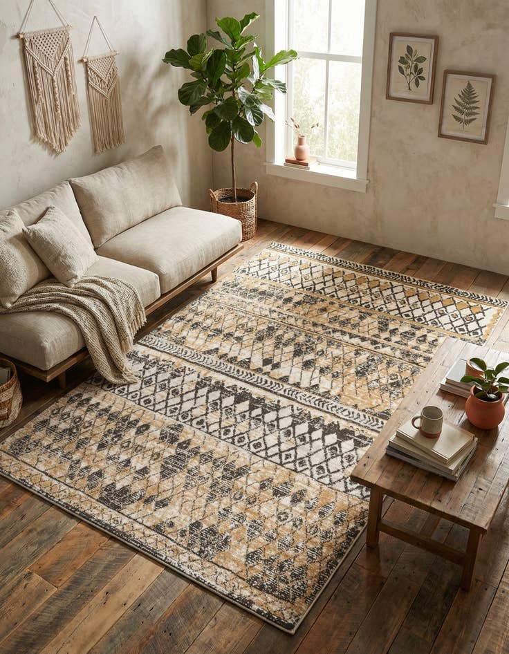 Detail image of 5' x 8' Leipzig Rug