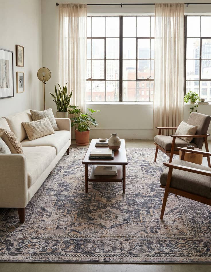 Detail image of 7' 10 x 10' Yara Rug