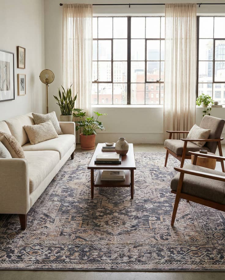 Detail image of 7' 10 x 10' Yara Rug