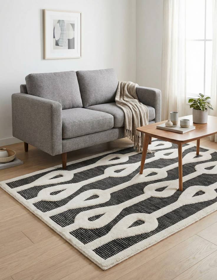 Detail image of  5' x 7' Prismatic Rug