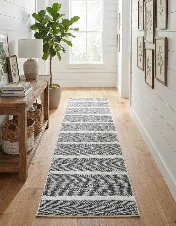 Detail image of 2' 7 x 12' Sabrina Soto Casa Madrid Runner Rug