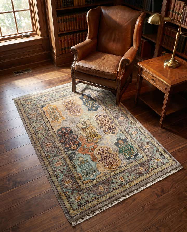 3' 3 x 4' 11 Hand Knotted Ariana Ziegler Rug