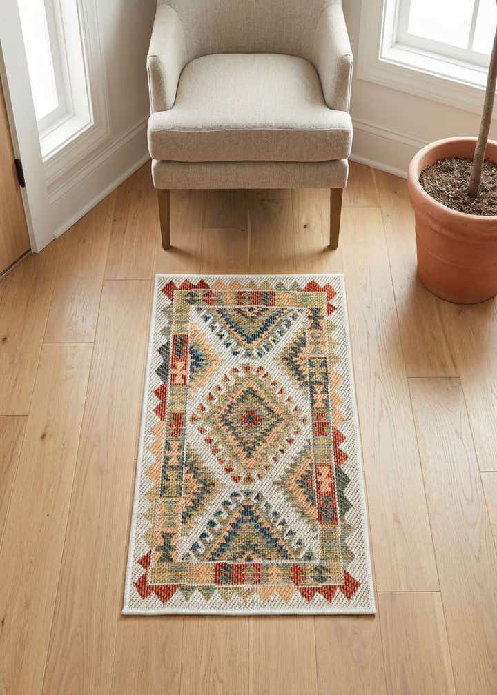 2' x 3' Easy-Clean Baja Indoor / Outdoor Rug