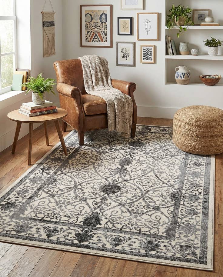 Detail image of 5' 3 x 8' Miranda Rug